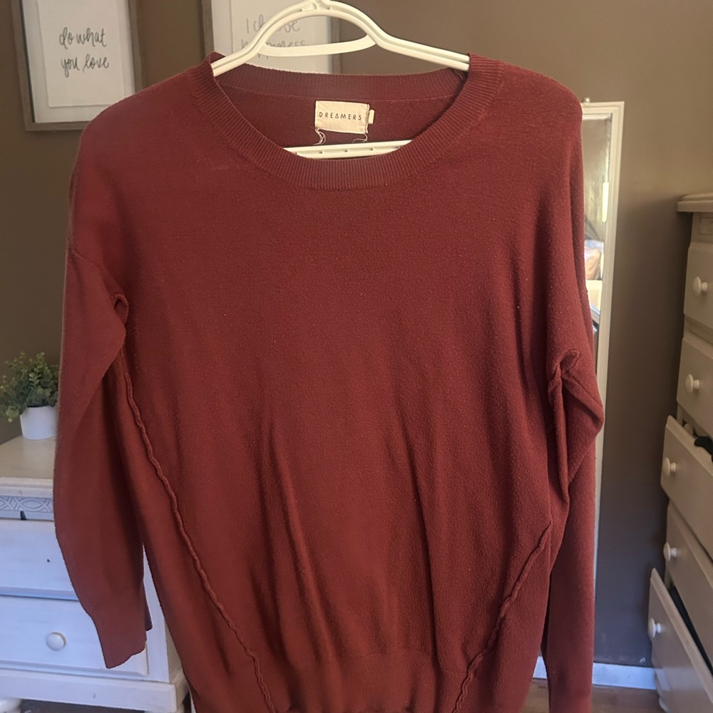 Dreamers Women's Rust Sweater